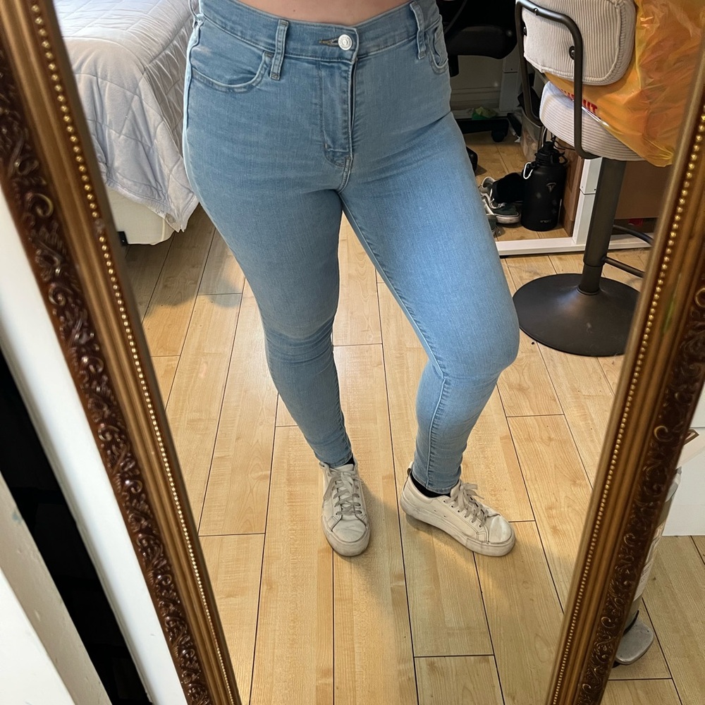 Levi's Women's Skinny Jeans in Light Blue
